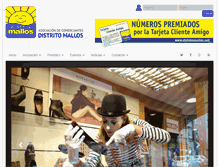 Tablet Screenshot of distritomallos.net